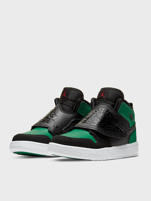 Jordan, Sky Jordan 1 Children blue tint/white/ice blue, green, Image 4 of 9