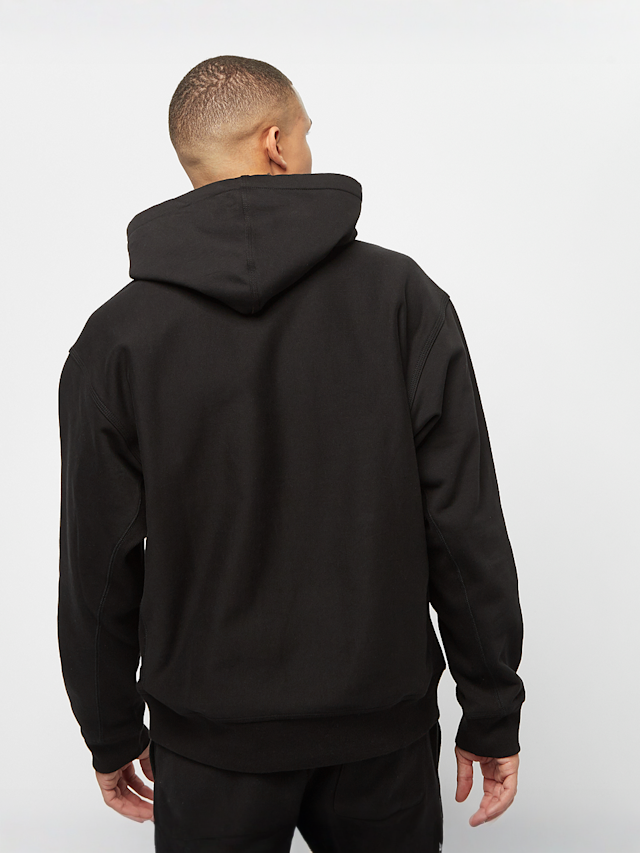 Carhartt WIP, Hooded American Script Sweatshirt, black, Image 2 of 4