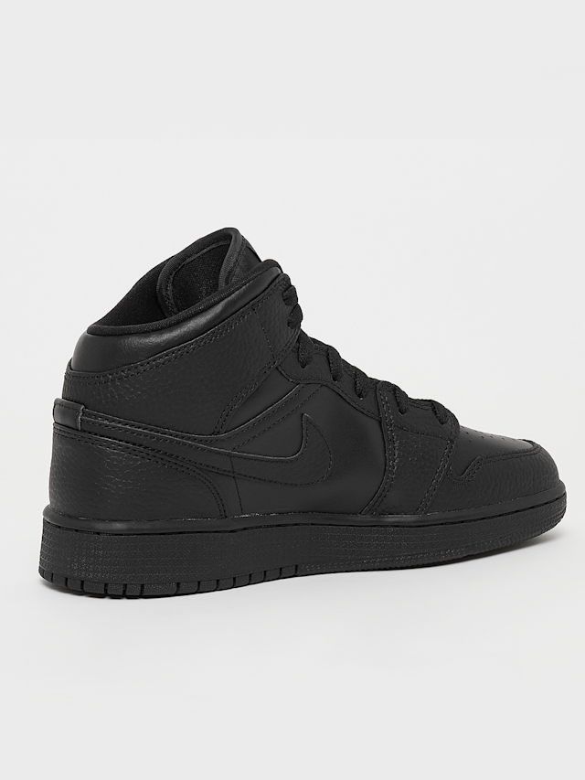 Jordan, Jordan 1 Mid (GS), zwart, Afbeelding 3 van 5