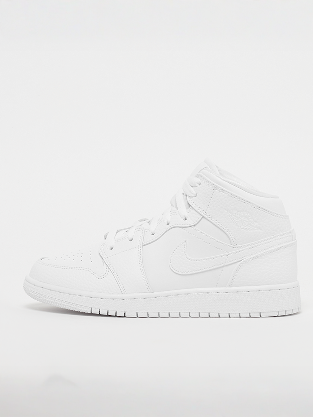 Jordan, Air Jordan 1 Mid  (GS), white, Image 1 of 5