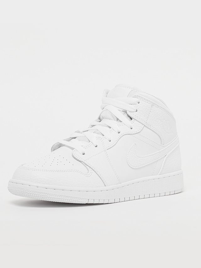 Jordan, Air Jordan 1 Mid  (GS), white, Image 2 of 5