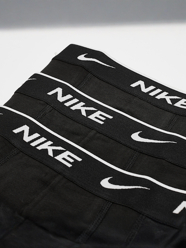 Nike, 3 PACK - Everyday Cotton Stretch Trunk, czarny, Obraz 2 z 2