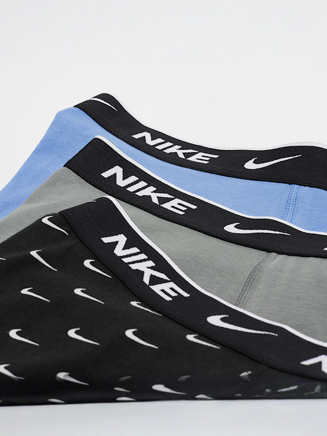 Nike, 3 PACK - Everyday Cotton Stretch Trunk, multi-colour, Image 2 of 2