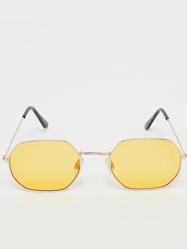 SNIPES, Eckige Sonnenbrille - Gelb, złoty, Obraz 1 z 4