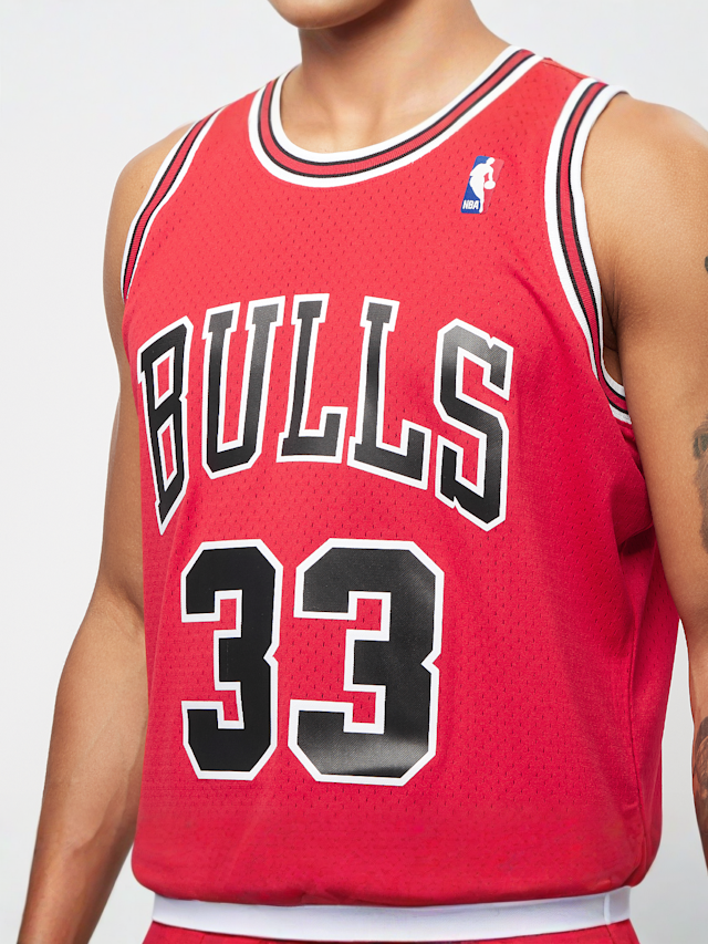 Mitchell & Ness, NBA Swingman Chicago Bulls Scottie Pippen, red, Image 3 of 5