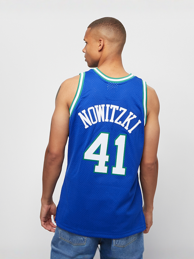 Mitchell & Ness, NBA Swingman Jersey Dallas Mavericks 1998-99 Dirk Nowitzki, blauw, Afbeelding 2 van 5