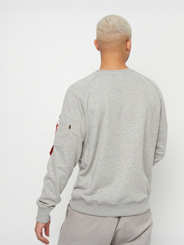 Alpha Industries, X-Fit Sweat, szary, Obraz 2 z 5