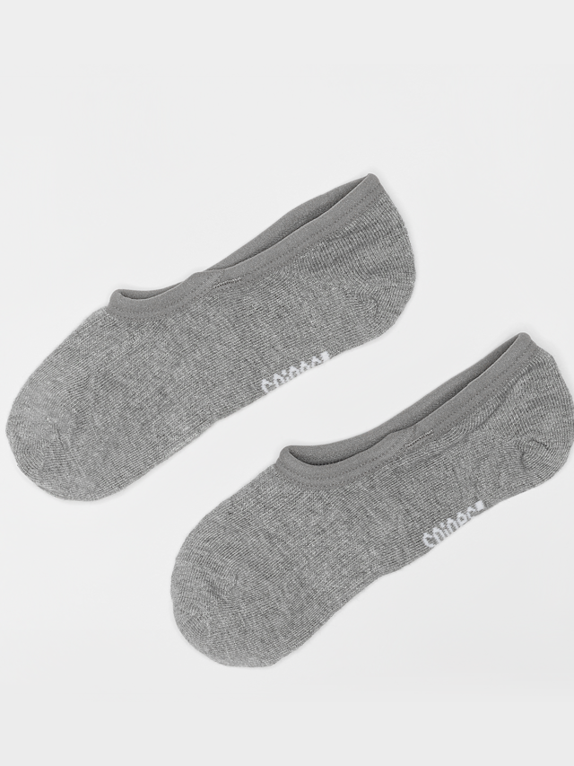 SNIPES, 3 PACK - FÃ¼ssling Invisible Socks, grey, Image 1 of 2