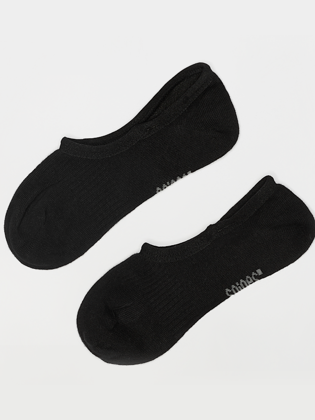 SNIPES, 3 PACK - FÃ¼ssling Invisible, zwart, Afbeelding 1 van 2