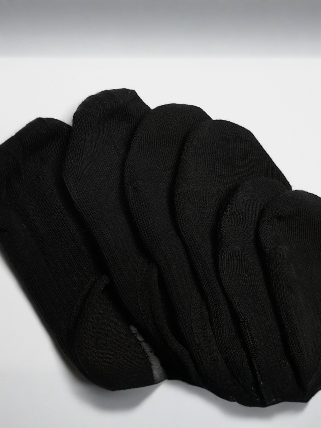 SNIPES, 3 PACK - FÃ¼ssling Invisible, zwart, Afbeelding 2 van 2