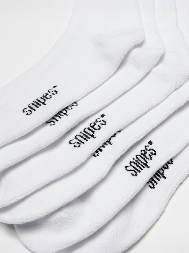 SNIPES, 3 PACK - 3S CREW S  white/night indigo/white, white, Image 2 of 2