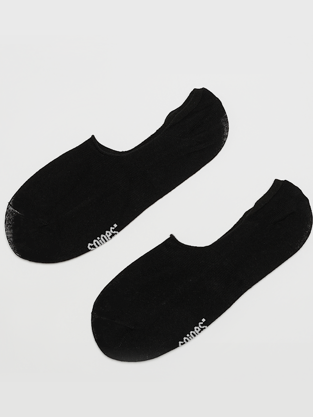 SNIPES, 3 PACK - Silicon Invisible Socks, black, Image 1 of 3