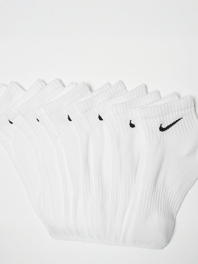 Nike, 6 PACK - Everyday Cushioned Socks, white, Image 2 of 2