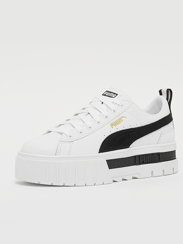 PUMA, Mayze Lth, white, Image 2 of 5