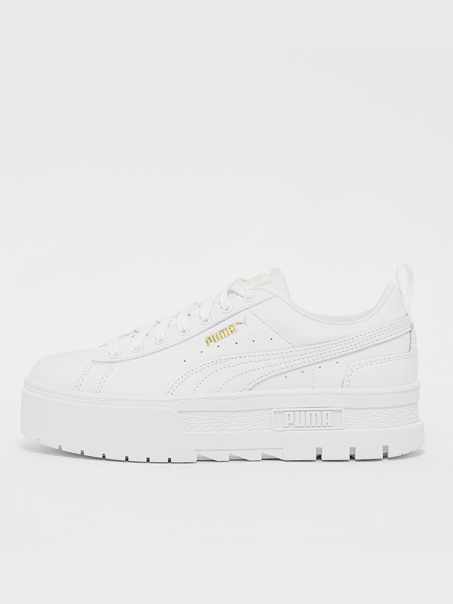 PUMA, Mayze Lth, white, Image 1 of 5