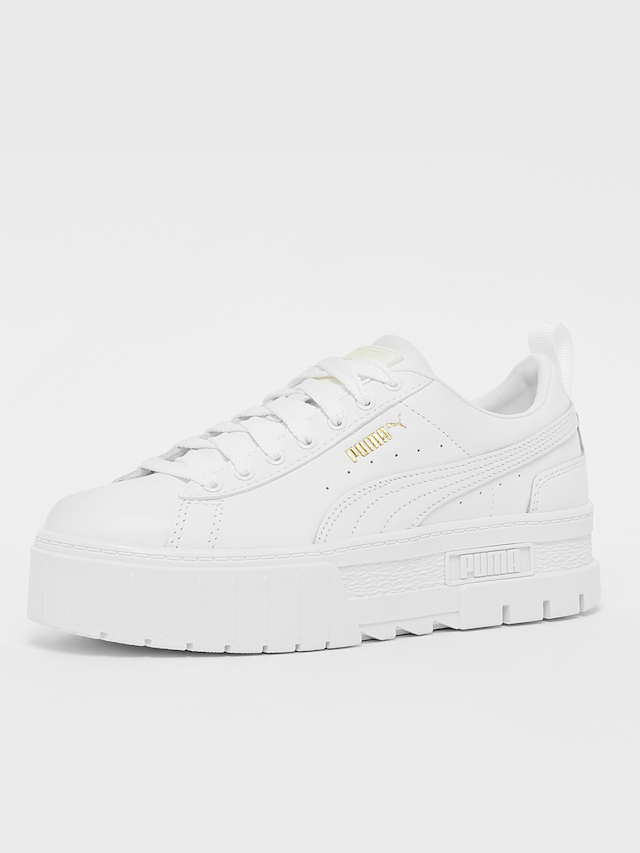 PUMA, Mayze Lth, white, Image 2 of 5