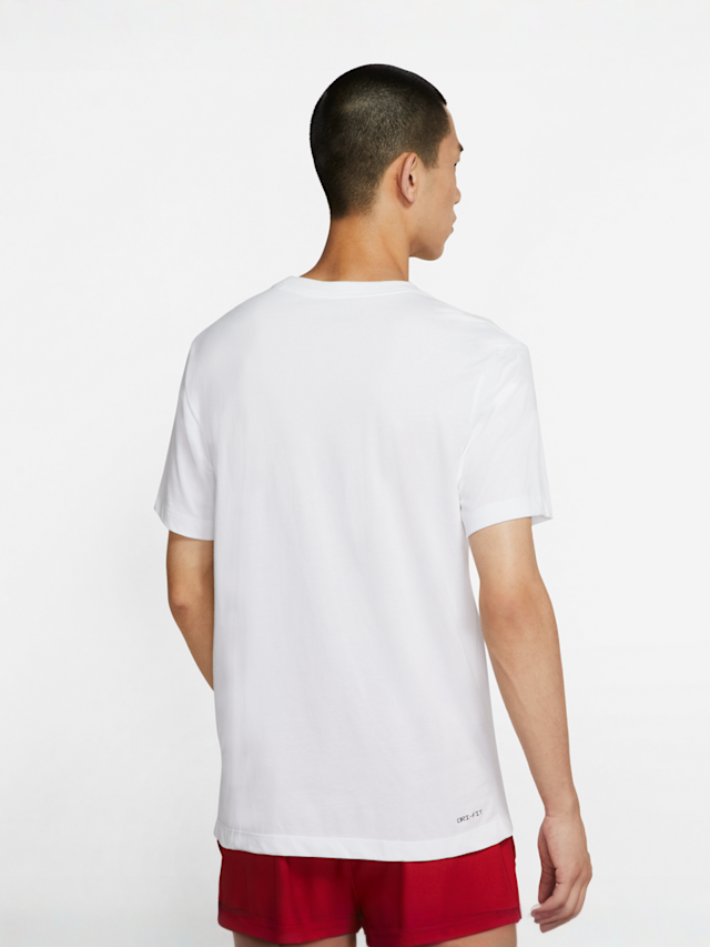 Jordan, Jumpman Short-Sleeve Crew, white, Image 2 of 4
