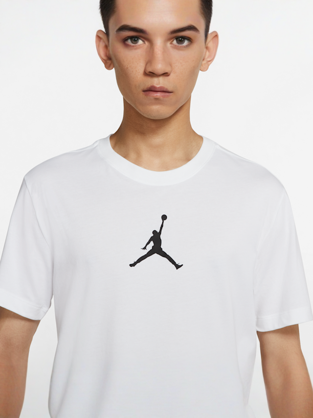 Jordan, Jumpman Short-Sleeve Crew, white, Image 3 of 4