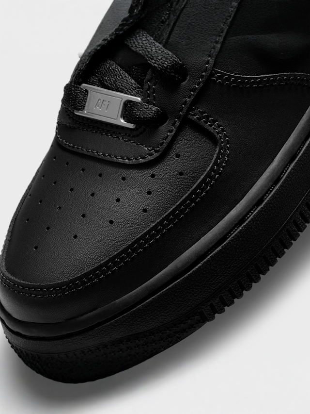 Nike, Air Force 1 LE (GS), black, Image 7 of 8