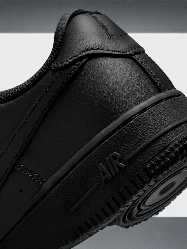 Nike, Air Force 1 LE (GS), black, Image 8 of 8