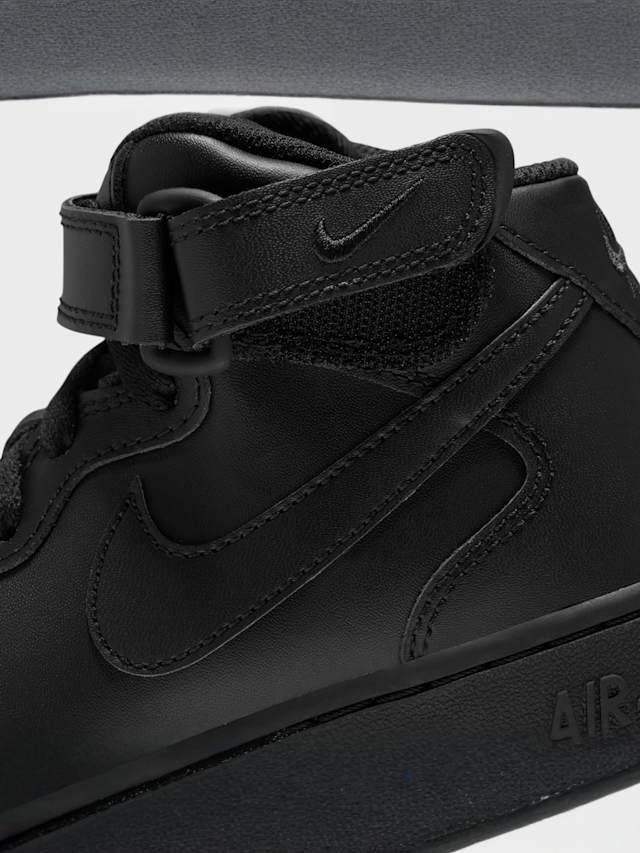 Nike, Air Force Mid LE (GS), zwart, Afbeelding 8 van 9