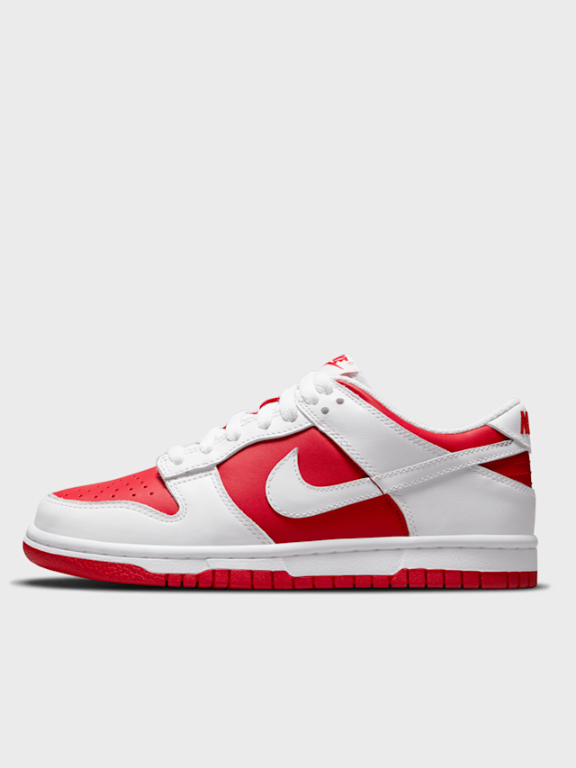 Nike, Dunk Low (GS), red, Image 1 of 8