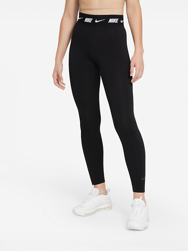 Nike, Sportswear Club High-Waisted Leggings, zwart, Afbeelding 1 van 5