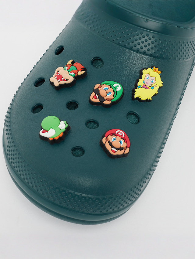Crocs, Jibbitz Super Mario 5 Pack, multi-colour, Image 1 of 2