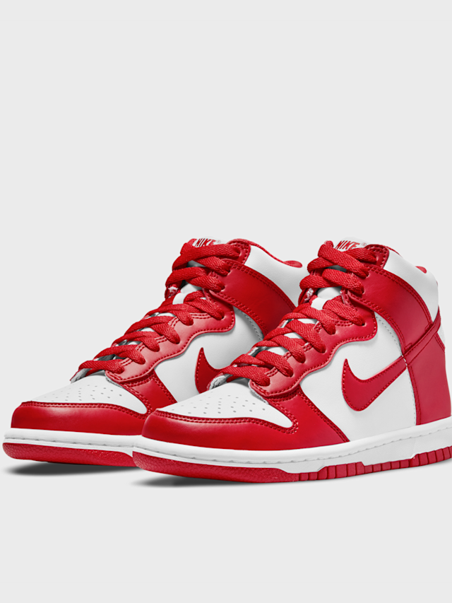 Nike, Dunk High (GS), wit, Afbeelding 4 van 8