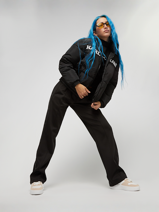 Karl Kani, Retro Essential Puffer Jacket, black, Image 5 of 5