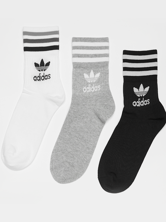 adidas Originals, adicolor Crew Sokken  (3 Paar), multicolor, Afbeelding 1 van 2