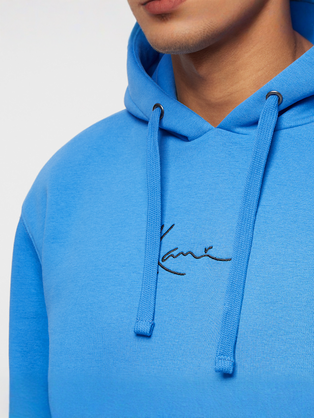 Karl Kani, Small Signature Hoodie, blue, Image 3 of 5