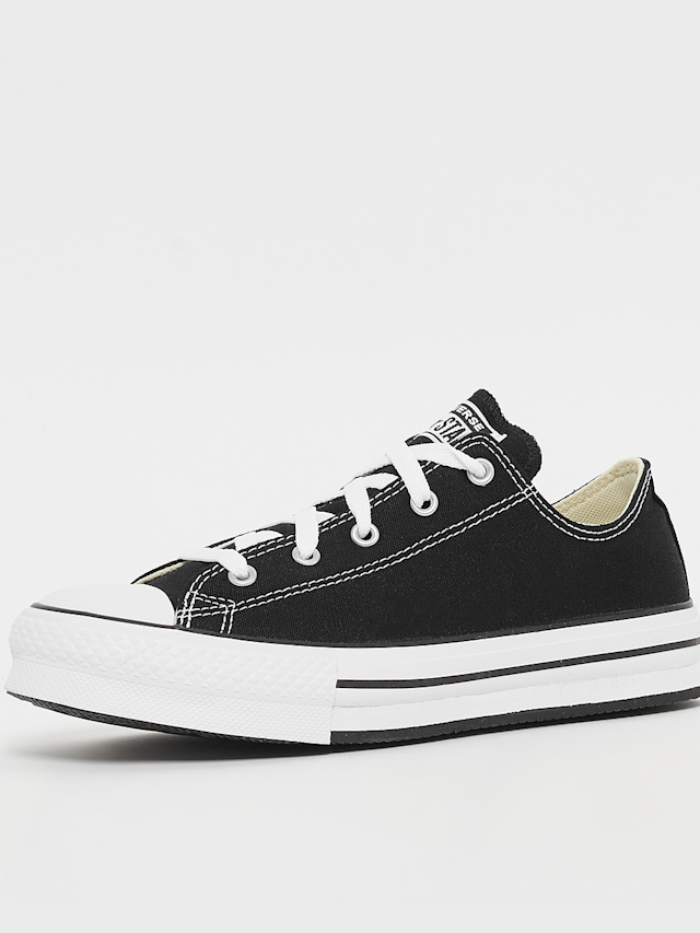 Converse, Chuck Taylor All Star Eva Lift Canvas Platform (GS), zwart, Afbeelding 2 van 5