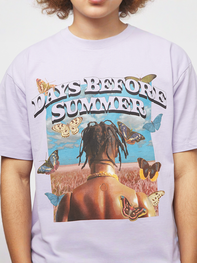 Mister Tee, Days Before Summer Oversize Tee, roze, Afbeelding 3 van 4