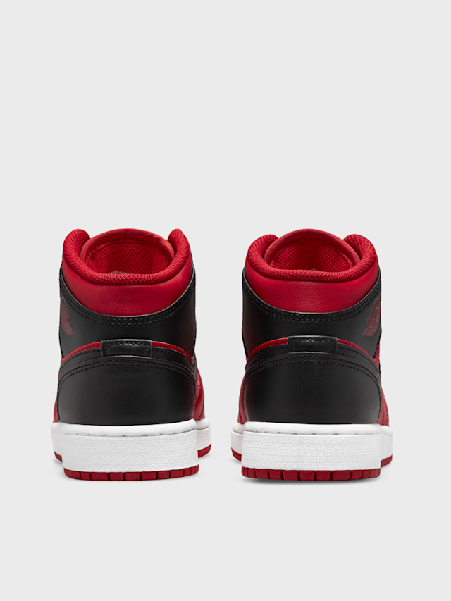 Jordan, Air Jordan 1 Mid gym red/black/white, Red, Image 5 of 8