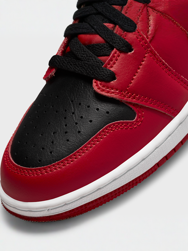 Jordan, Air Jordan 1 Mid gym red/black/white, Red, Image 7 of 8