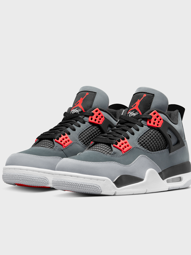 Jordan, Air Jordan 4 Retro, grey, Image 4 of 9