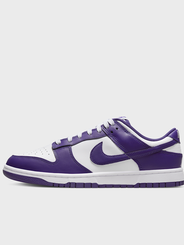 Nike, Dunk Low Retro white/court purple/team orange, white, Image 1 of 8