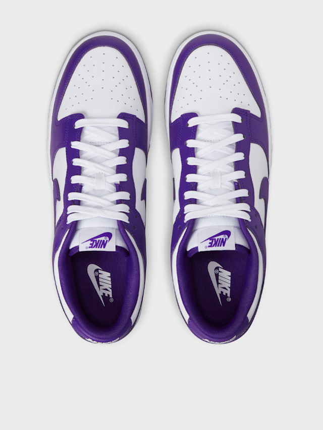 Nike, Dunk Low Retro white/court purple/team orange, white, Image 6 of 8