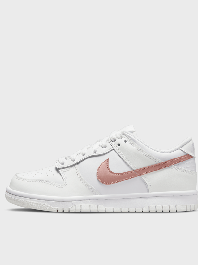 Nike, Dunk Low (GS), white, Image 1 of 8