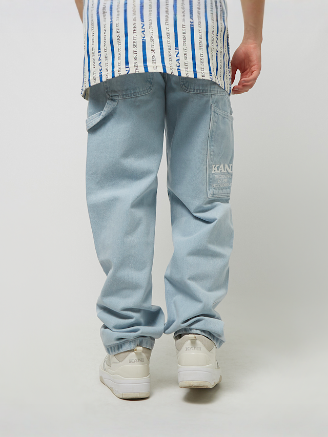 Karl Kani, Retro Baggy Workwear Denim, blue, Image 2 of 6