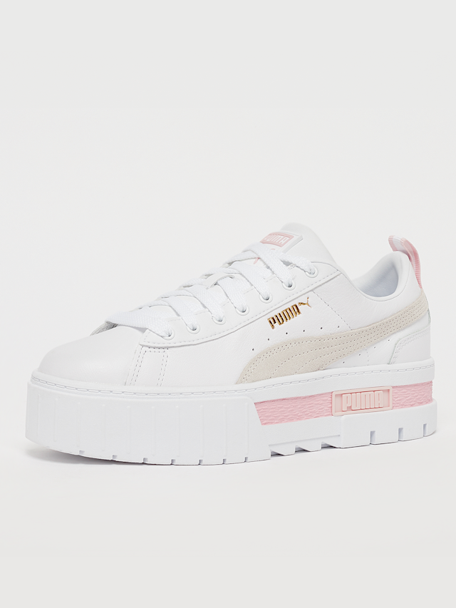 PUMA, Mayze Lth, white, Image 2 of 5