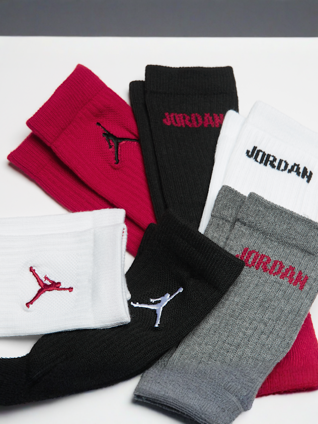 Jordan, 6 PACK - Legend Crew Socks, multi-colour, Image 2 of 2
