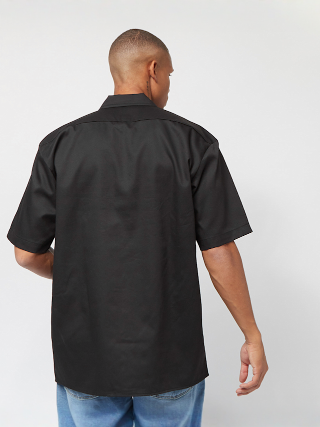 Dickies, Work Shirt Short Sleeve Rec, black, Image 2 of 5
