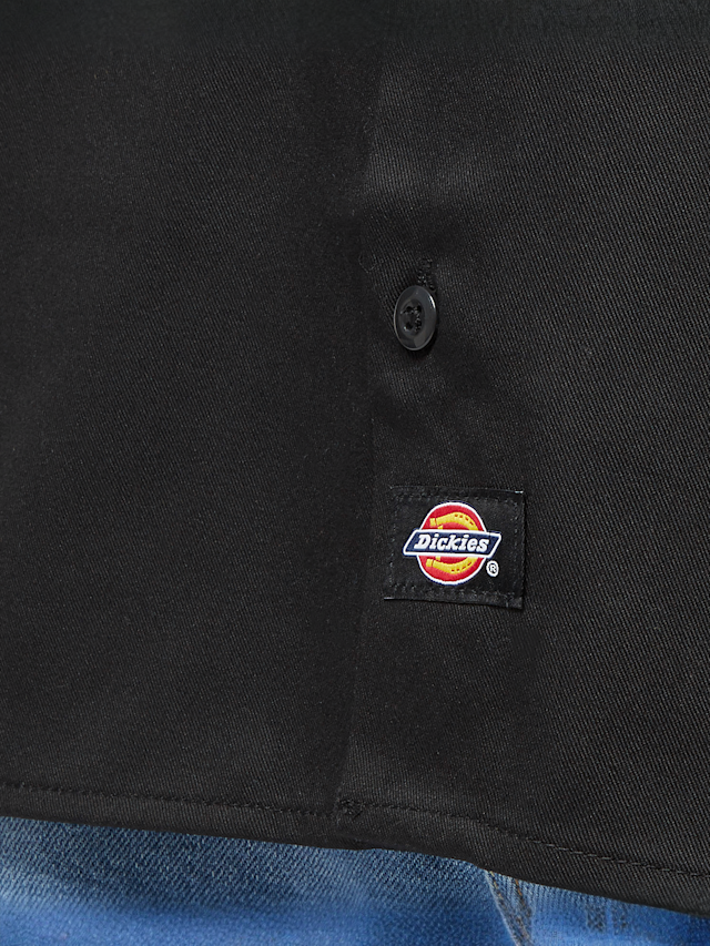 Dickies, Work Shirt Short Sleeve Rec, black, Image 4 of 5