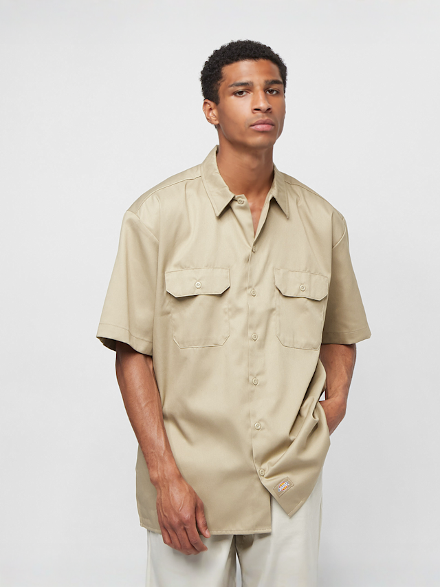 Dickies, Work Shirt Shortsleeve Rec, beige, Image 1 of 5