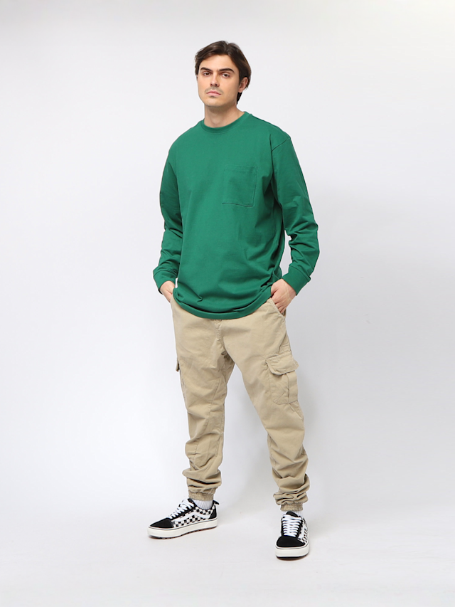 Urban Classics, Cargo Jogging Pants unionbeige, beige, Image 7 of 7