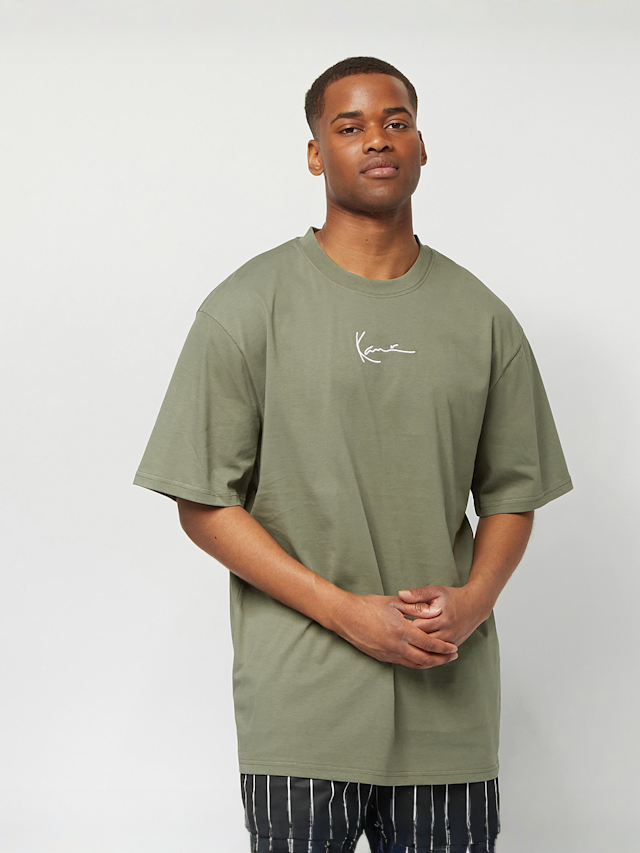 Karl Kani, Small Signature Essential Tee, groen, Afbeelding 1 van 4