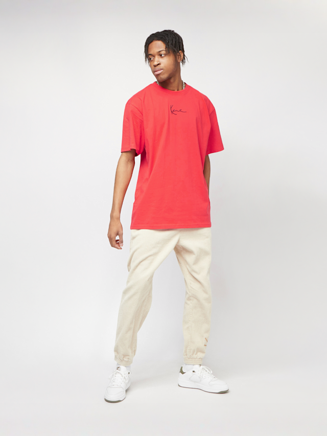 Karl Kani, Small Signature Essential Tee, rood, Afbeelding 4 van 4