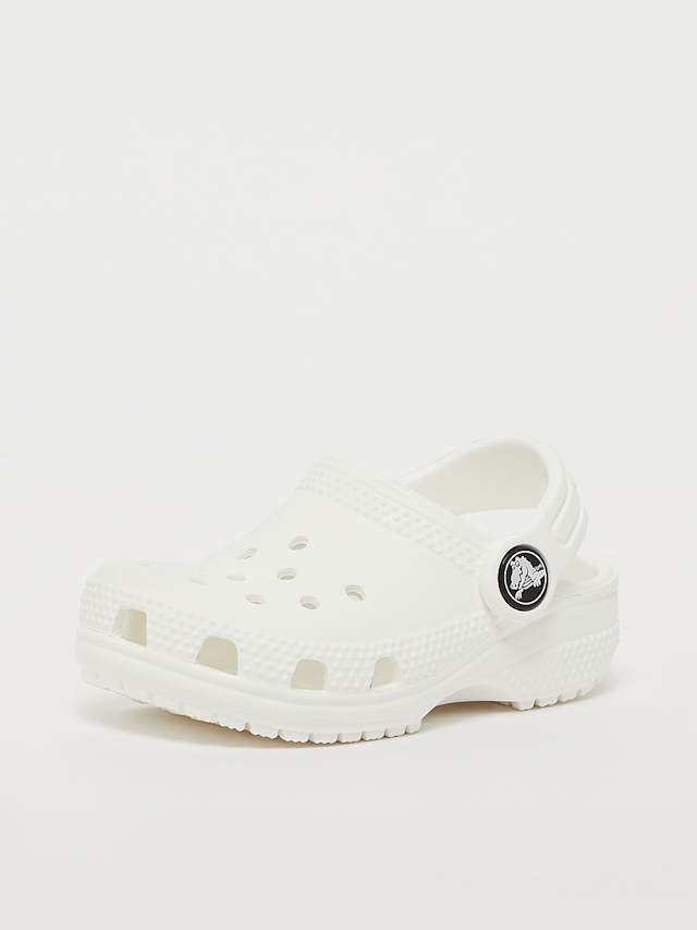Crocs, Classic Toddlers, white, Image 2 of 5